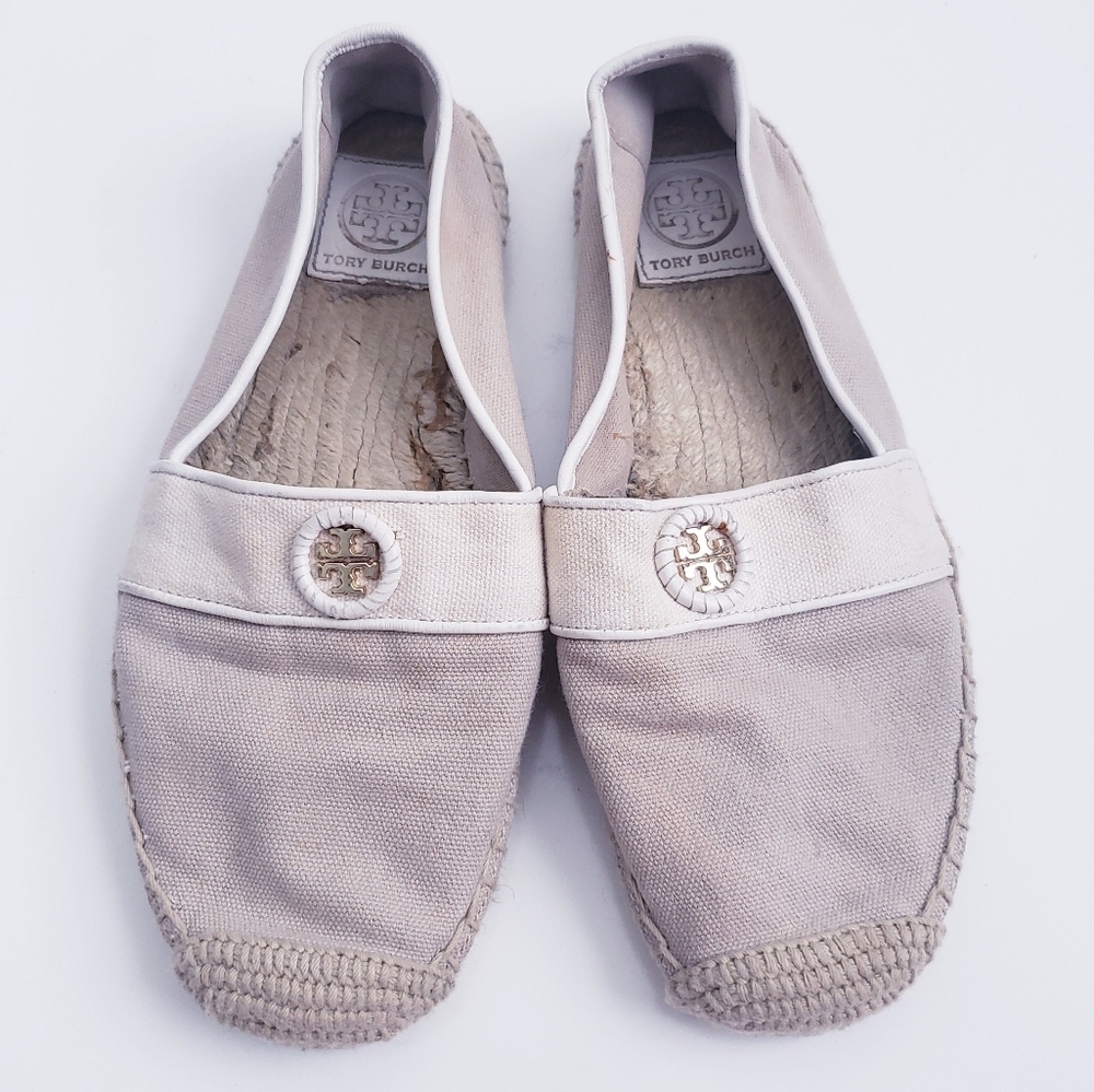 Tory Burch Lacey Canvas Espadrille Flat